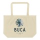 Large organic tote bag BUCA LOGO