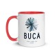 Mug with Color Inside BUCA LOGO