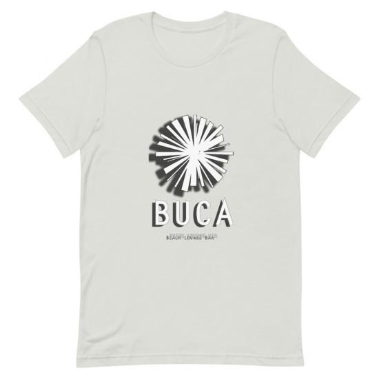 Short-Sleeve Unisex T-Shirt BUCA LOGO BnW